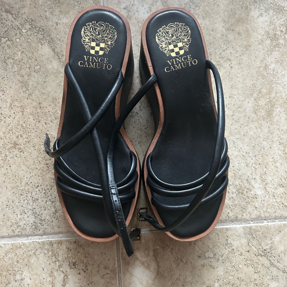 Vince Camuto Black Women's Sandals